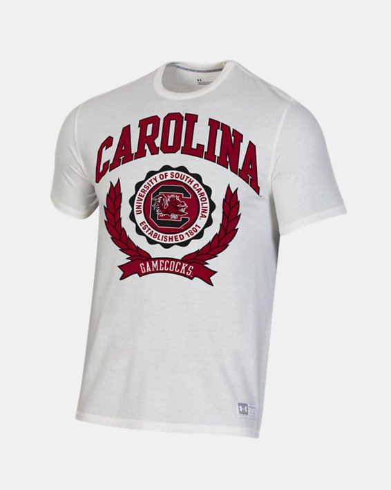 Men's UA Gameday Fade Collegiate T-Shirt, White, pdpMainDesktop image number 0